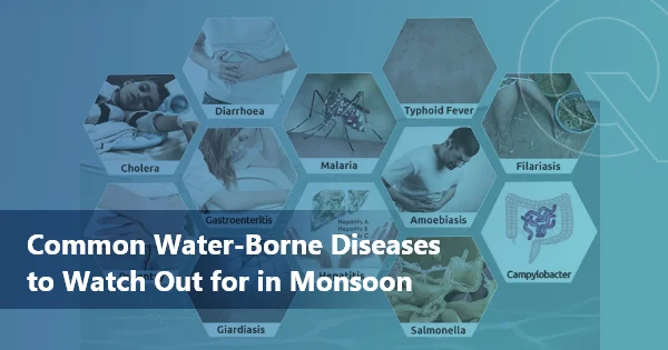 Common Water-borne Diseases to Watch Out for in Monsoon