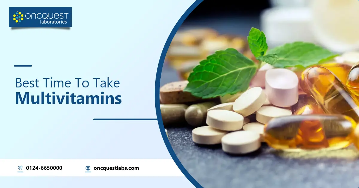 Best Time to take Multivitamins