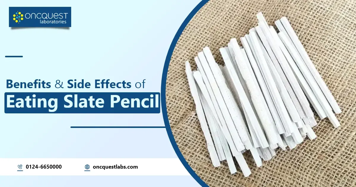 Side Effects of Eating Slate Pencil