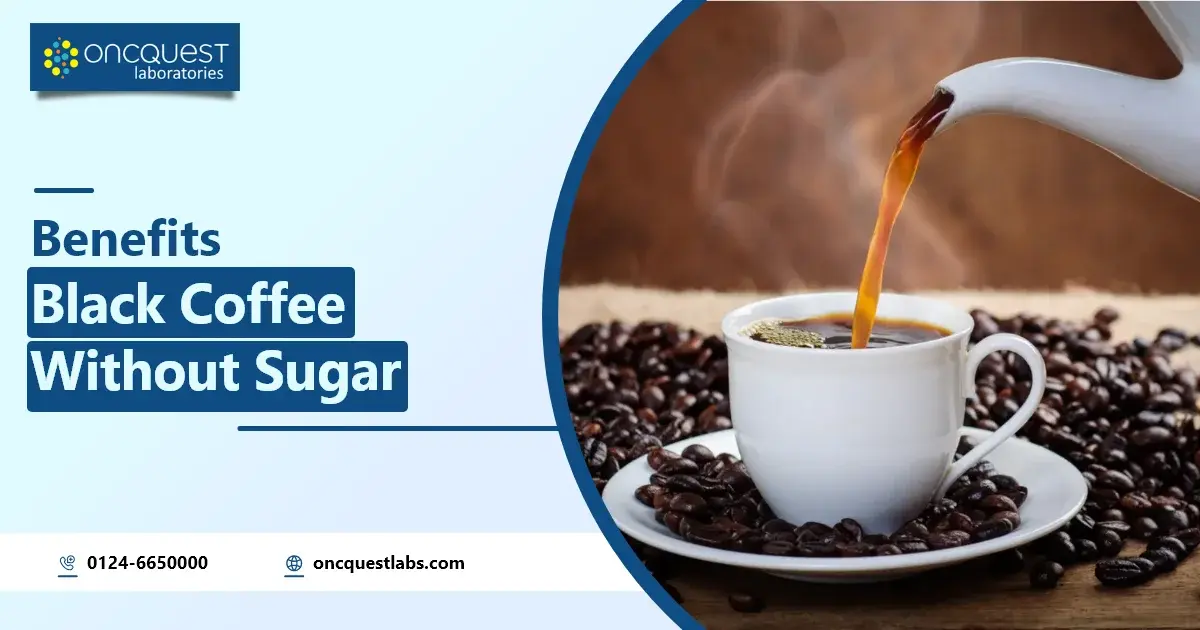 benefits black coffee without sugar
